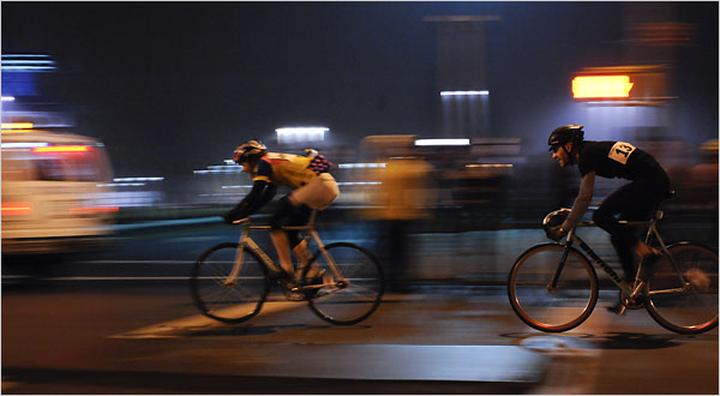 Pierwsze zawody rowerowe