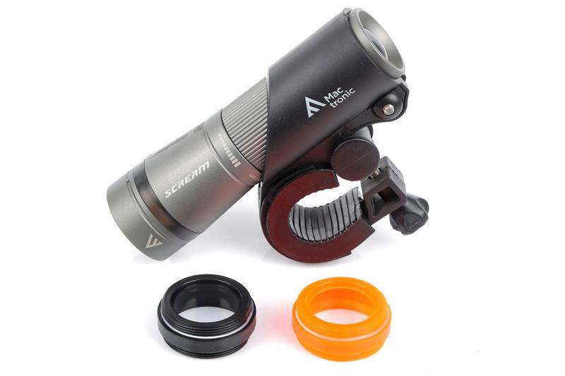 Wodoodporna lampka rowerowa