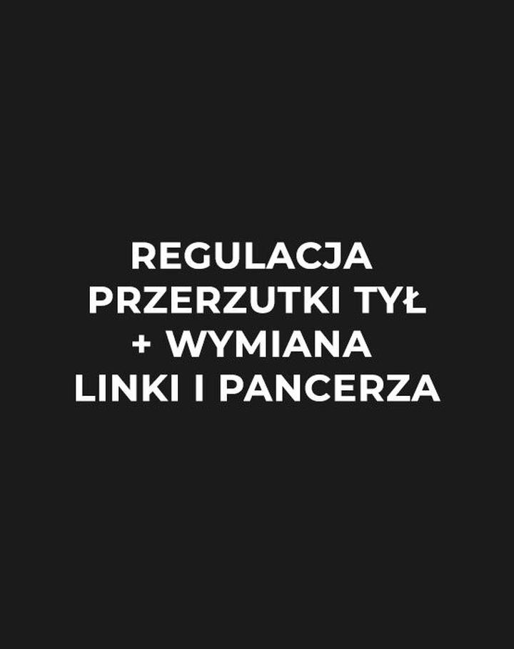Wymiana tylnej przerzutki w rowerze