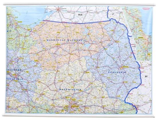 Trasy rowerowe północno-wschodnia Polska