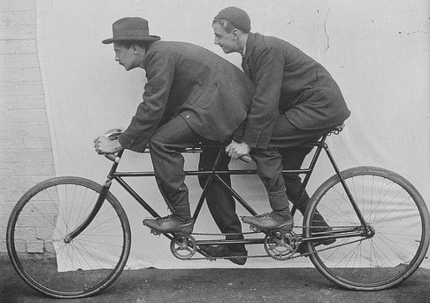 Rowerowy tandem