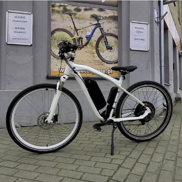 Szybki montaż roweru elektrycznego